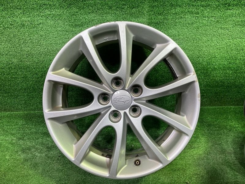  スバル SUBARU インプレッサ GJ 3 ホイール アルミ シルバー 16インチ 6 5 J 5穴 4本 100 48 28111 FJ 010 16インチ ホイール