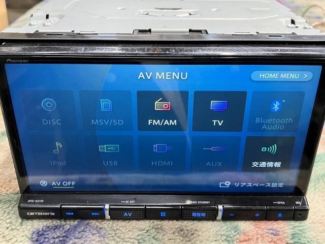 カーナビゲーション メモリーナビ 地図2019年 フルセグ BLUETOOTH HDMI