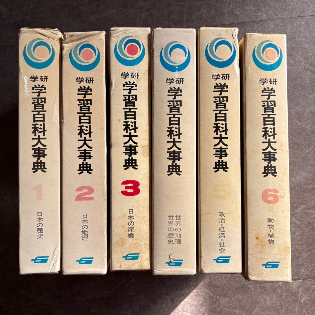 学研 学習百科大辞典 1〜6巻 6冊】オールカラー レトロ - メルカリ