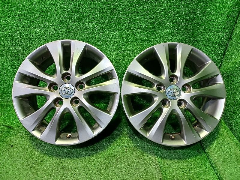 トヨタ TOYOTA 純正 ヴォクシー 2本 ホイール アルミ ハイグロス 16
