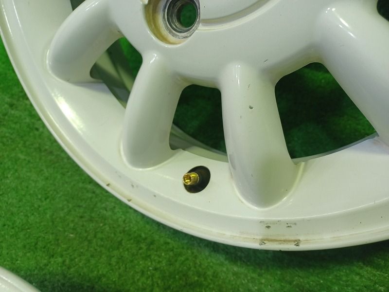 スズキ SUZUKI ラパン HE 21 S ホイール アルミ ホワイト 13インチ 4 00 B 4穴 4本 100 45 43200 75850 ZGS