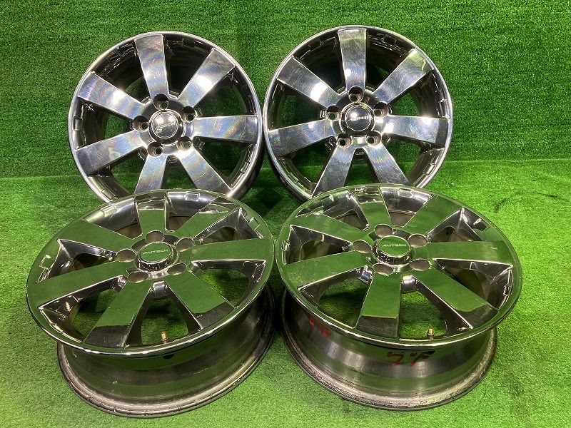 日産 NISSAN ラフェスタ オーテック NB 30 ホイール アルミ メッキ 16インチ 6 J 5穴 4本 114 3 48