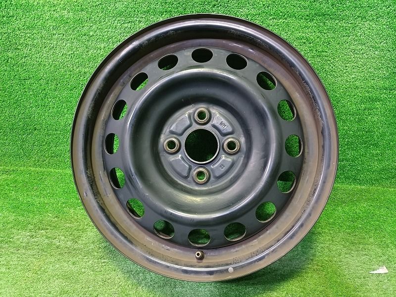 トヨタ TOYOTA 純正 アクア 1本 ホイール スチール クロ 15インチ 5J 4