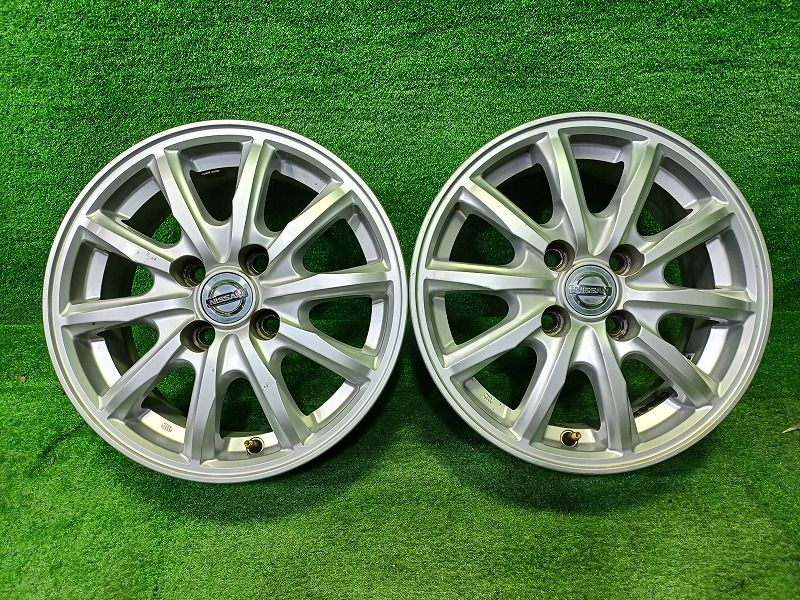 日産 NISSAN 純正オプション ノート エスティーロ 2本 ホイール アルミ