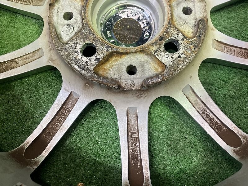  スマート ﾏｰﾁ ｷｭｰﾌﾞ ホイール アルミ シルバー 14インチ 5 J 4穴 4本 100 45 14インチ ホイール