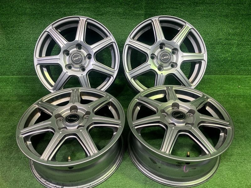 Zart ﾉｱ ｳﾞｫｸｼｰ ホイール アルミ シルバー 15インチ 6 J 5穴 4本 114 3 53