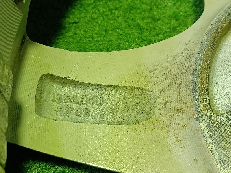  シビラ ﾊｲｾﾞｯﾄ EKﾜｺﾞﾝ ﾓｺ ﾜｺﾞﾝR ホイール アルミ ガンメタ 13インチ 4 00 B 4穴 4本 100 43 13インチ ホイール