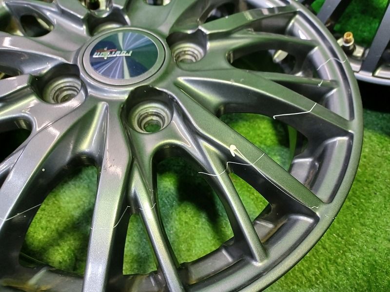 ラブリオン ﾊｲｾﾞｯﾄ EKﾜｺﾞﾝ ﾜｺﾞﾝR ﾓｺ ホイール アルミ ガンメタ 13インチ 4 00 B 4穴 4本 100 45