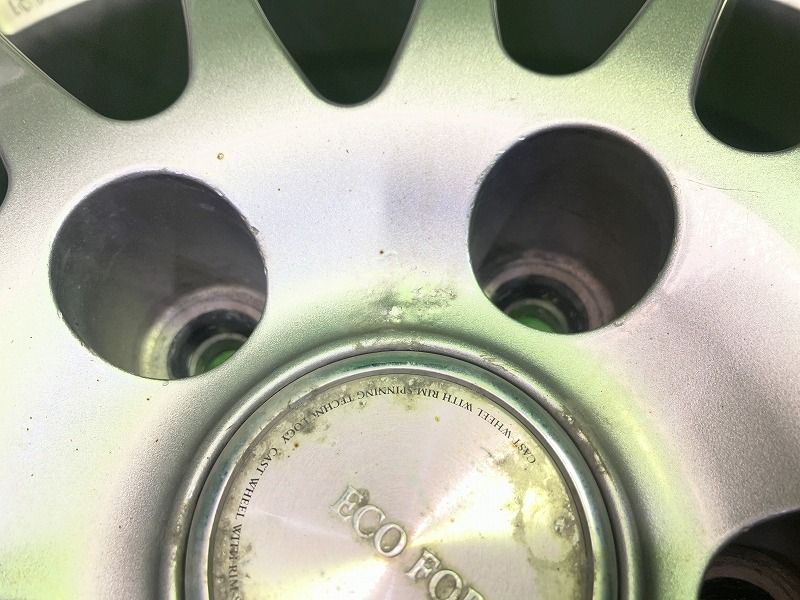 エコフォルム ｸﾗｳﾝ ｳﾞｫｸｼｰ ホイール アルミ シルバー 16インチ 6 5 J 5穴 4本 114 3 45