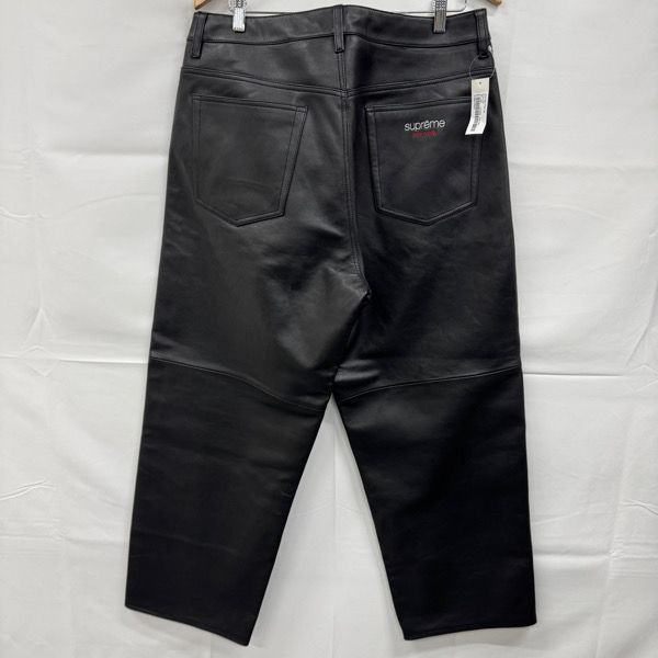 Supreme/シュプリーム【24AW】Leather Baggy 5-Pocket Jean/レザー