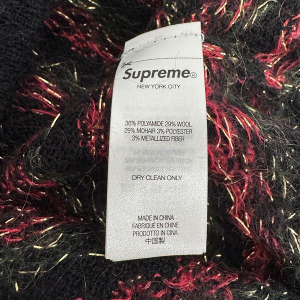 Supreme/シュプリーム【25AW】Flowers Metallic Sweater/フラワーズ