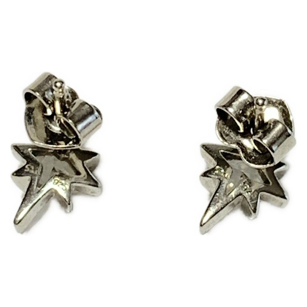 STAR JEWELRY スタージュエリー ピアス シルバー クリア スター
