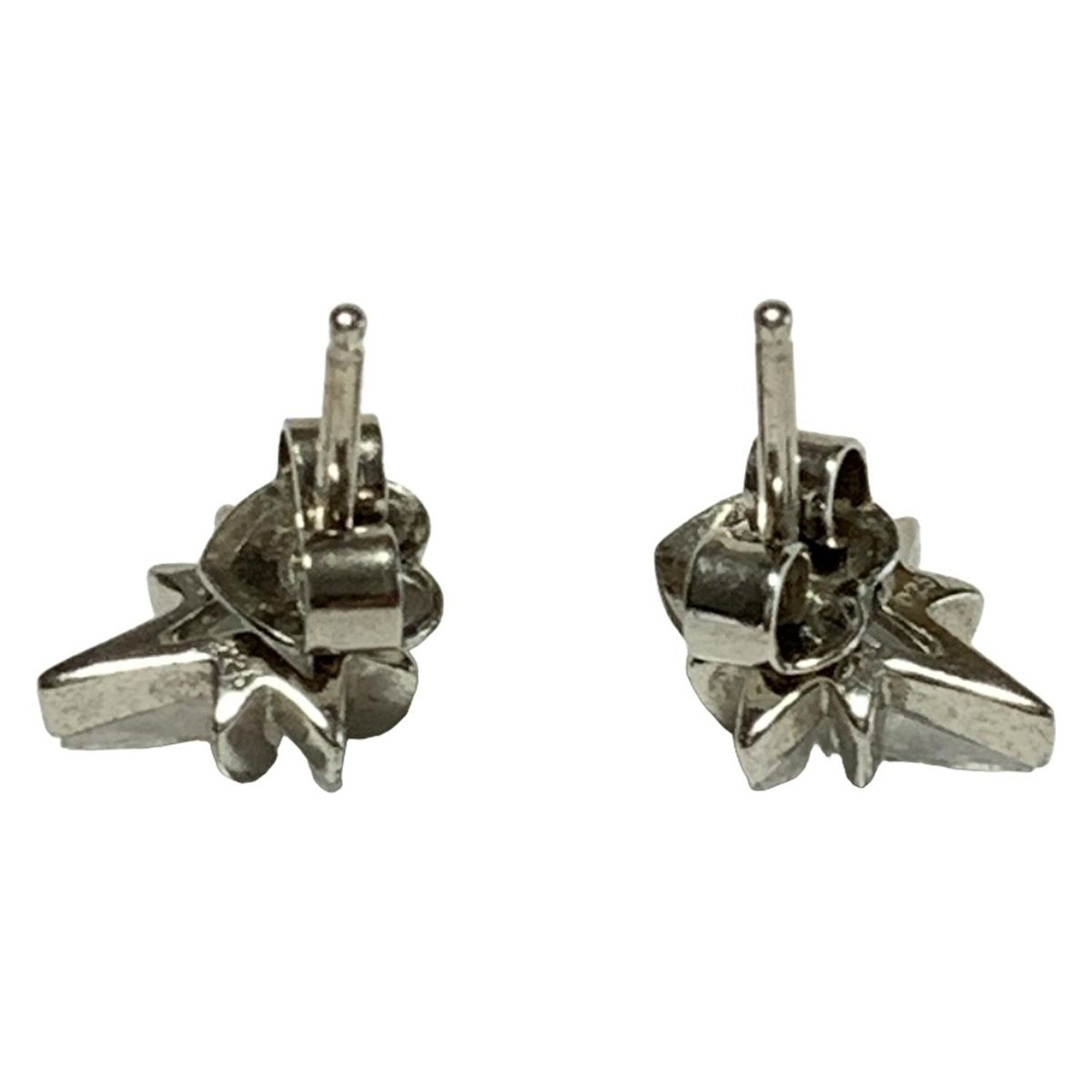  STAR JEWELRY スタージュエリー ピアス シルバー クリア スター ピアス(両耳用) アクセサリー