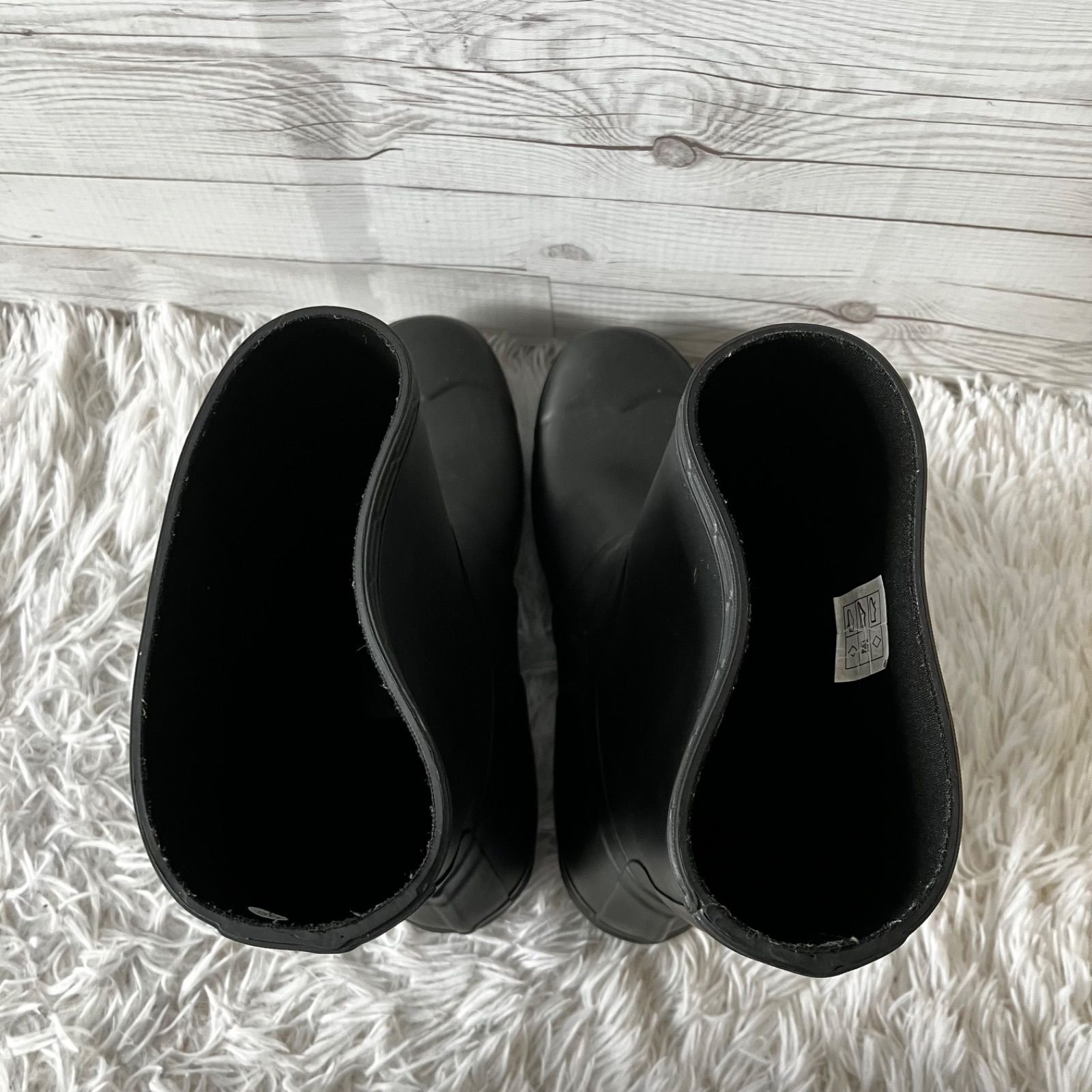 HUNTER レインブーツ ブラック 長靴 ハンター ロングブーツ メンズ