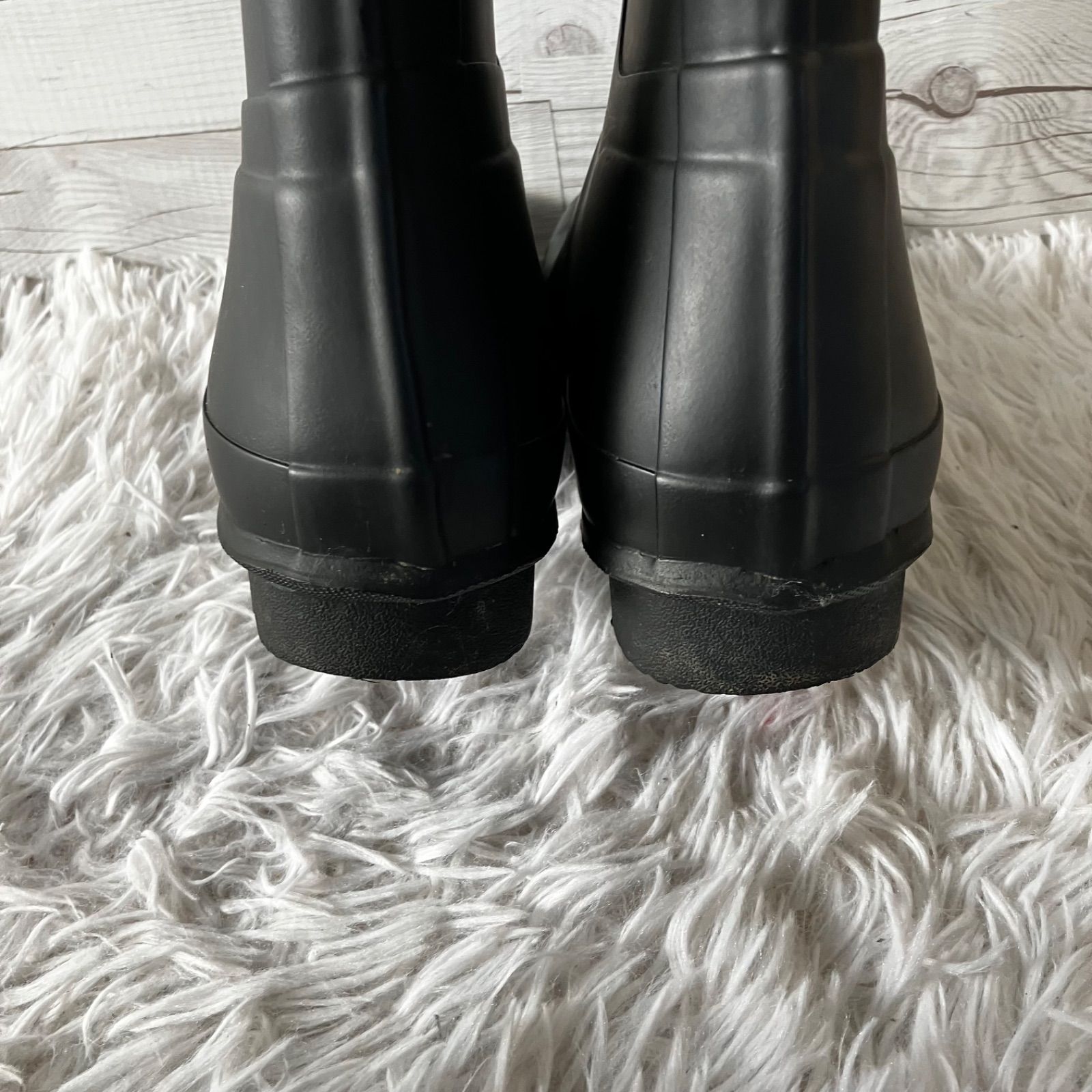 HUNTER レインブーツ ブラック 長靴 ハンター ロングブーツ メンズ