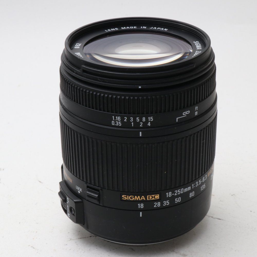 SIGMA 高倍率ズームレンズ 18 250 mm F 3 5 6 DC MACRO OS HSM キヤノン用 APS C 883546