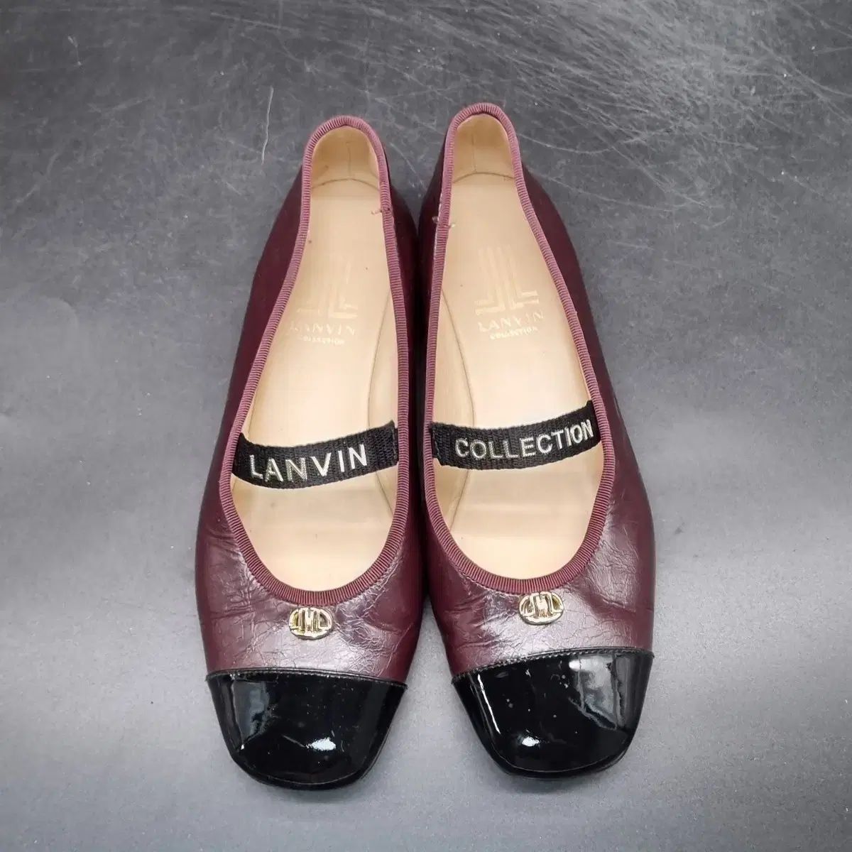 ランバン メリージェーン レディースフラットシューズ 235