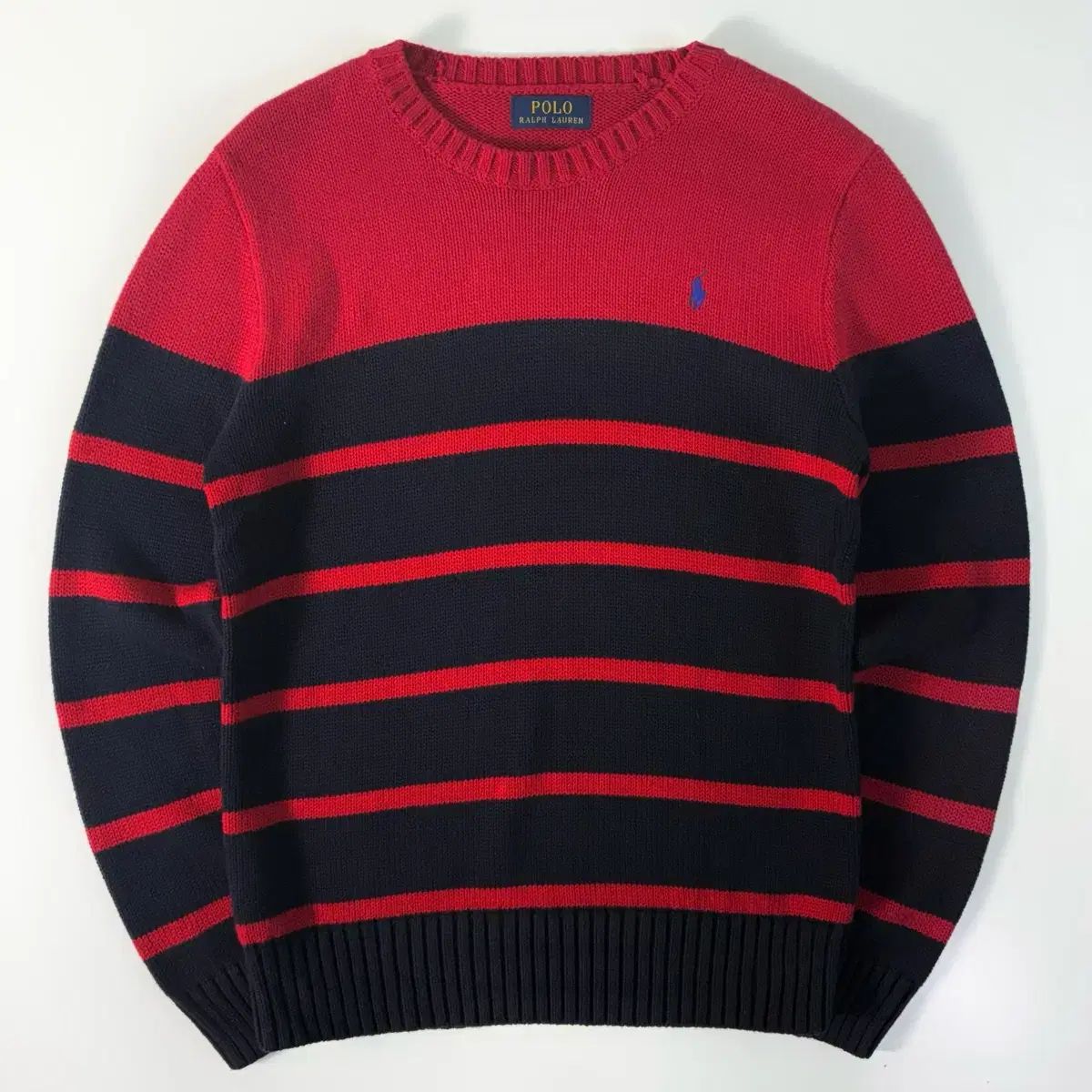 POLO ポロ ラルフローレン 刺繍 コットン BOYS ストライプ ニット