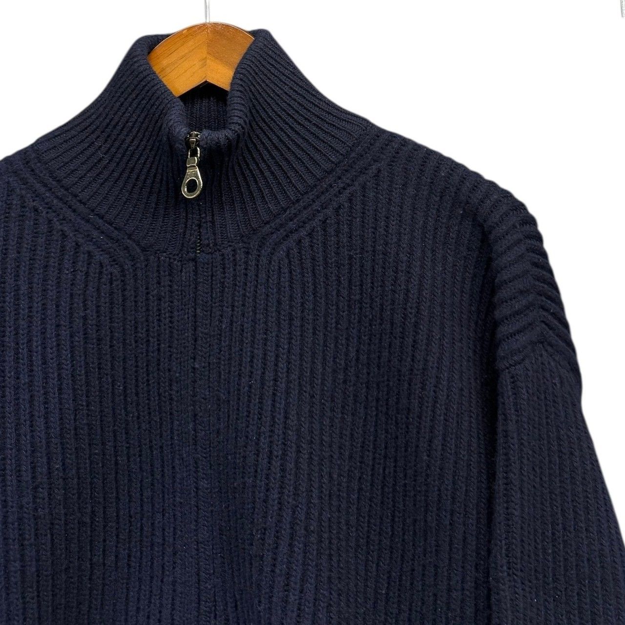 corgi コーギー カシミヤドライバーズニット L ネイビー 15035 - メルカリ