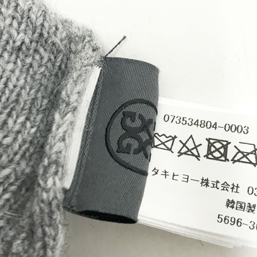 G/FORE ジーフォア ニットキャップ グレー系 1098 [240101535709