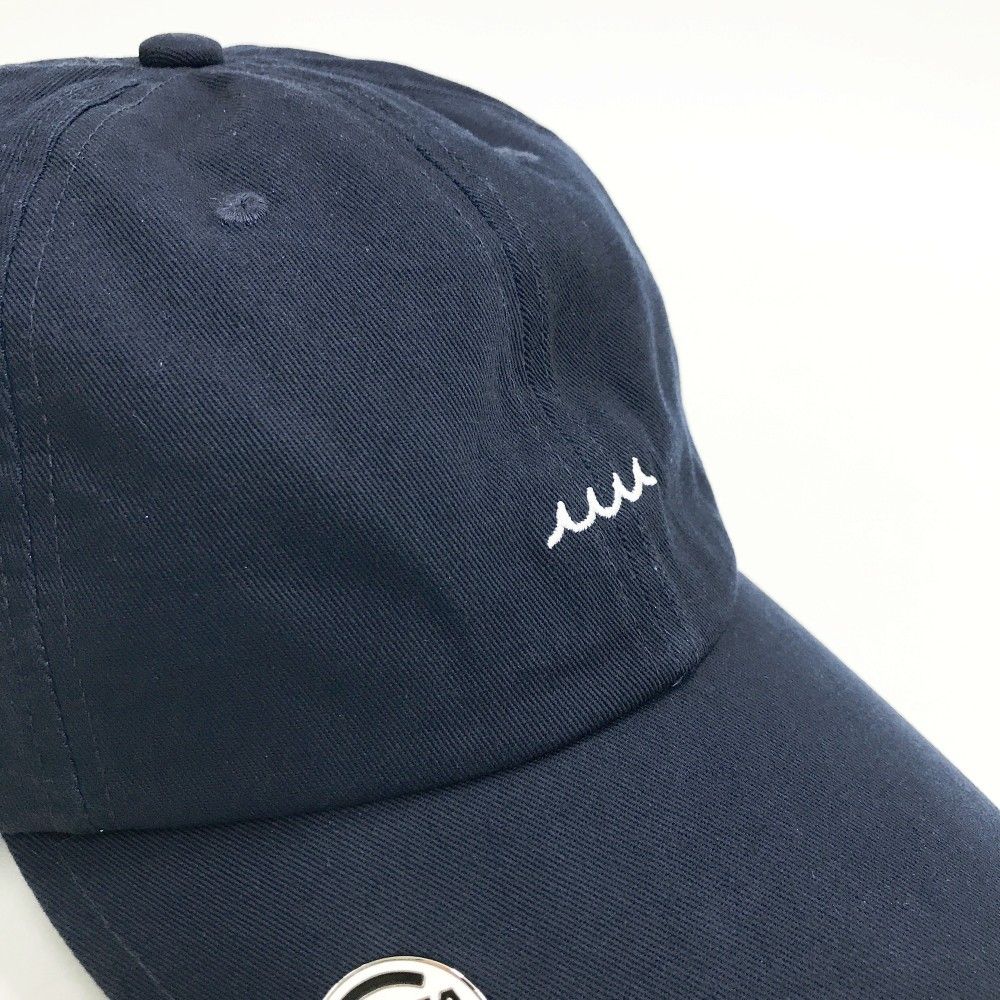 MUTA MARINE ムータマリン マーカー付 キャップ ネイビー系 57-59cm