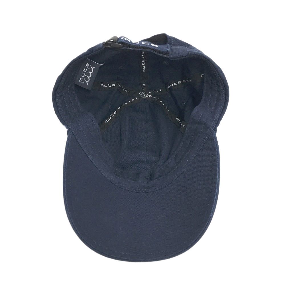 MUTA MARINE ムータマリン マーカー付 キャップ ネイビー系 57-59cm