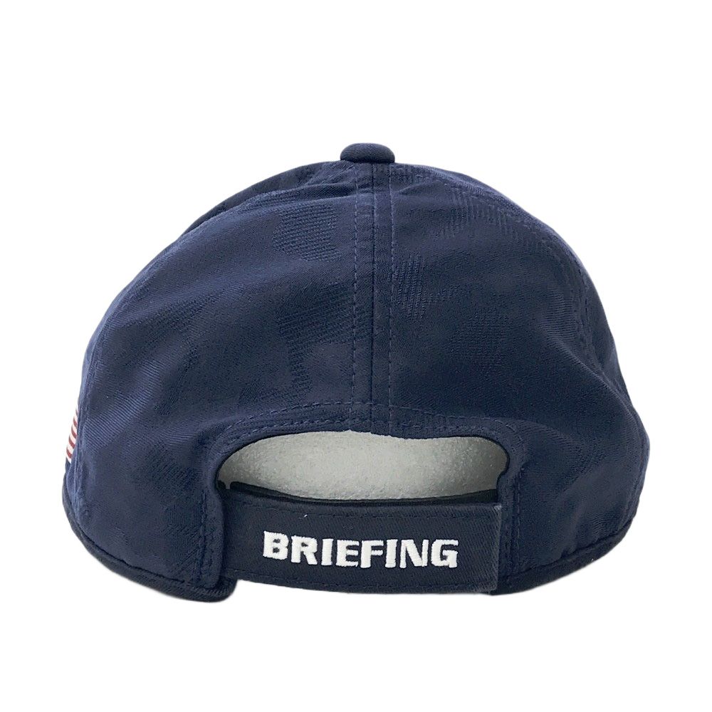 BRIEFING GOLF ブリーフィング キャップ カモフラ柄 ネイビー系 FREE