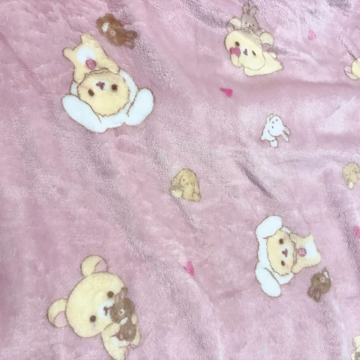 コリラックマ ピンク うさぎ ブランケット リラックマ ぬいぐるみ