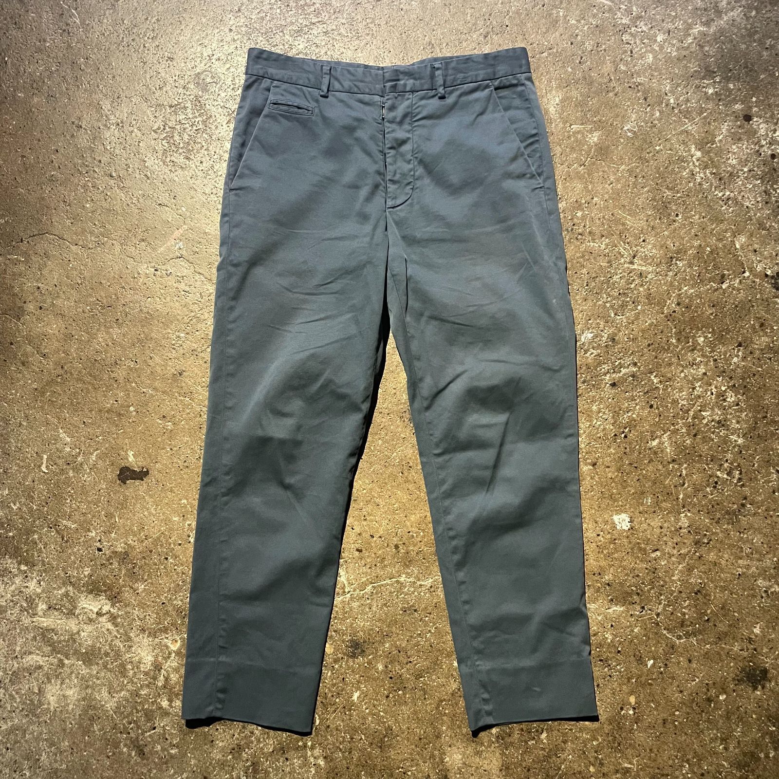 Maison Martin Margiela ⑩ 14aw S50KA0299 コットン スリム パンツ