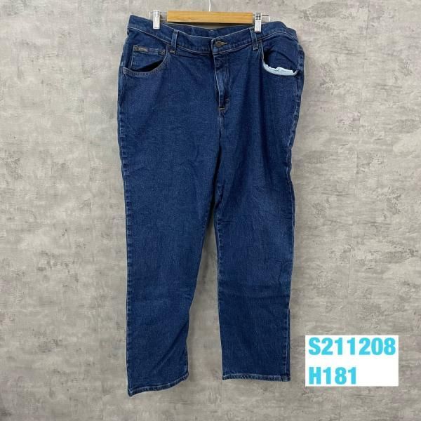 DENIM RIDERS インディゴブルー ジップフライ デニムジーンズパンツ M