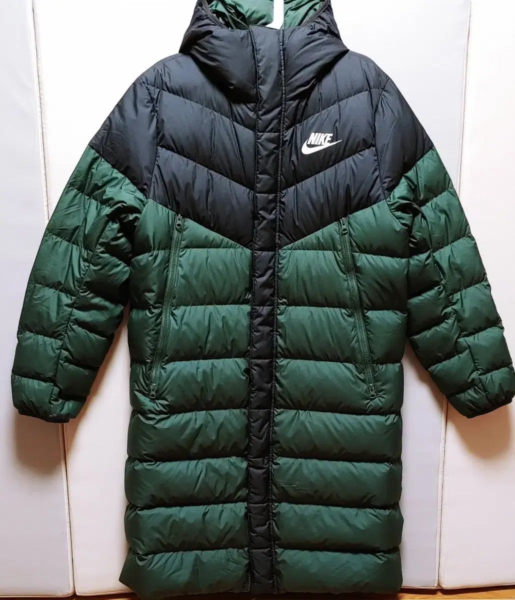 XXL NIKE ナイキ ダウンジャケット ロング丈 ダウンジャケット ブラック カーキ 1359