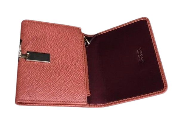 美品 BVLGARI ブルガリ 財布 ブルガリブルガリ - オレンジ系 レザー