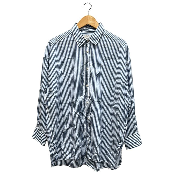 IENA イエナ SOMELOS リヨセルシャツ レディース ブルー