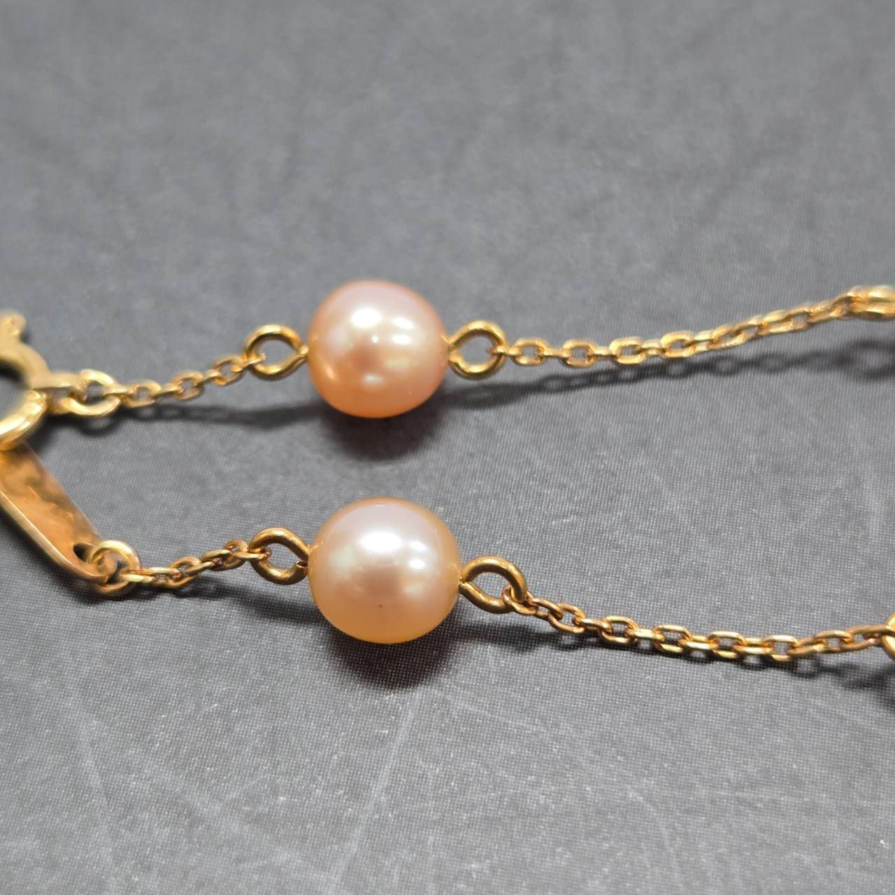 TASAKI 田崎真珠 タサキ 真珠 パール ブレスレット K18刻印 パール