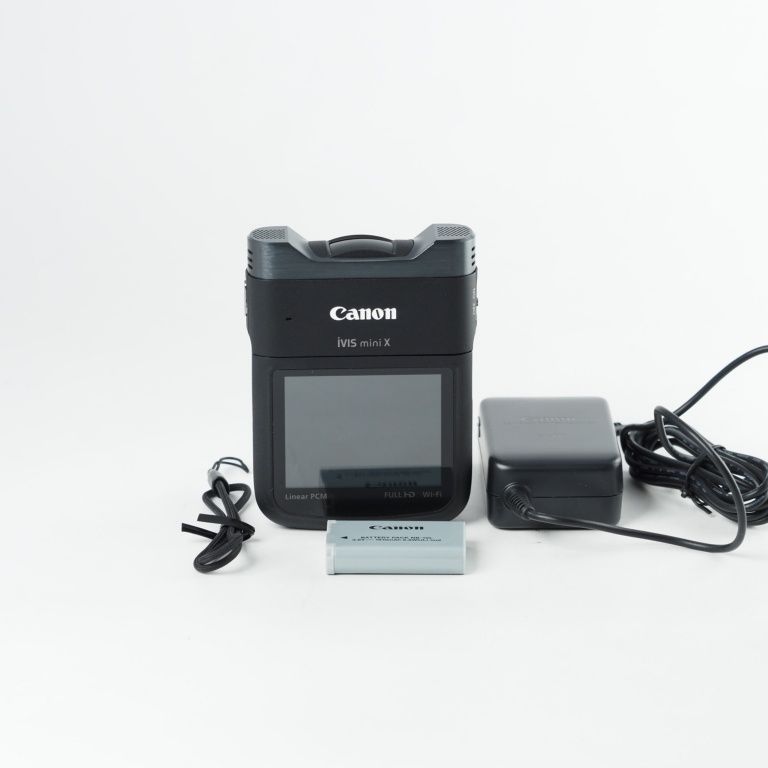 Canon デジタルビデオカメラ iVIS mini X 対角約170度 1,280万画素CMOS