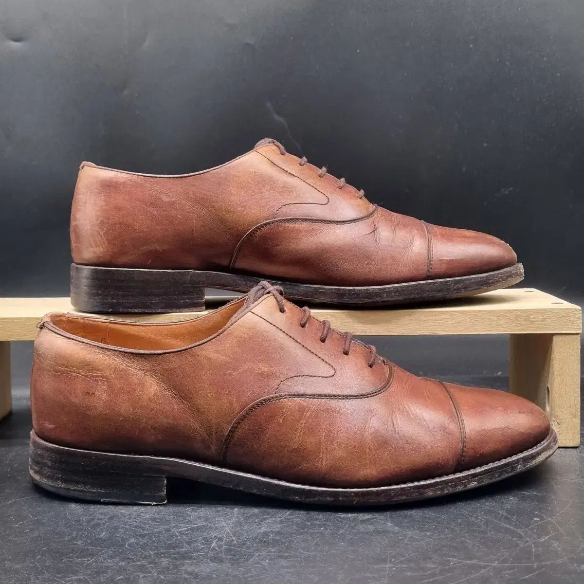 クムガン ヘリテージリーガル メンズシューズ 実物画像あり サイズ270