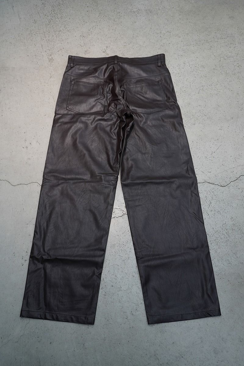 国内正規 美品 24AW ROLD SKOV ロードスコフ WIDE PANT BROWN