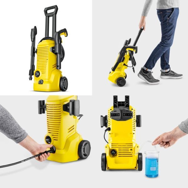 高圧洗浄機 ケルヒャー 1 602 517 0 K 2 Upright全国対応 ヘルツフリー小型 軽量 スリム KARCHER 外壁 玄関周りの掃除 車の洗浄 ベランダ テラスの掃除 網戸 窓の掃除 ガーデニング用品の掃除 カーポートの屋根 管理