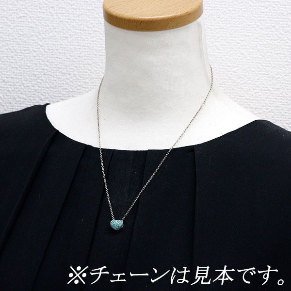 希少 K18WG パライバ トルマリン ペンダントトップ 0.45ct ハート