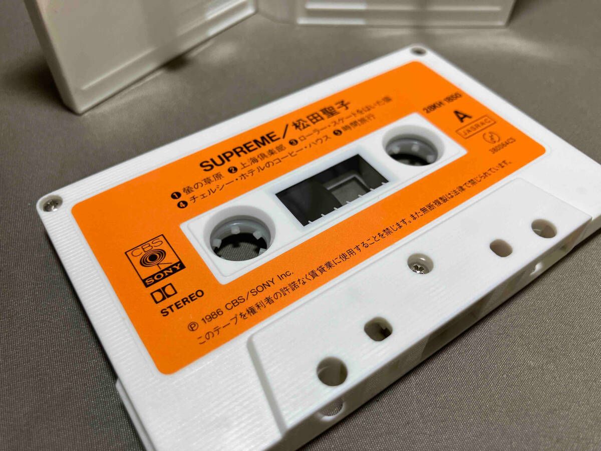 ジャンク 松田聖子 SUPREME カセットテープ※動作未確認 - メルカリ