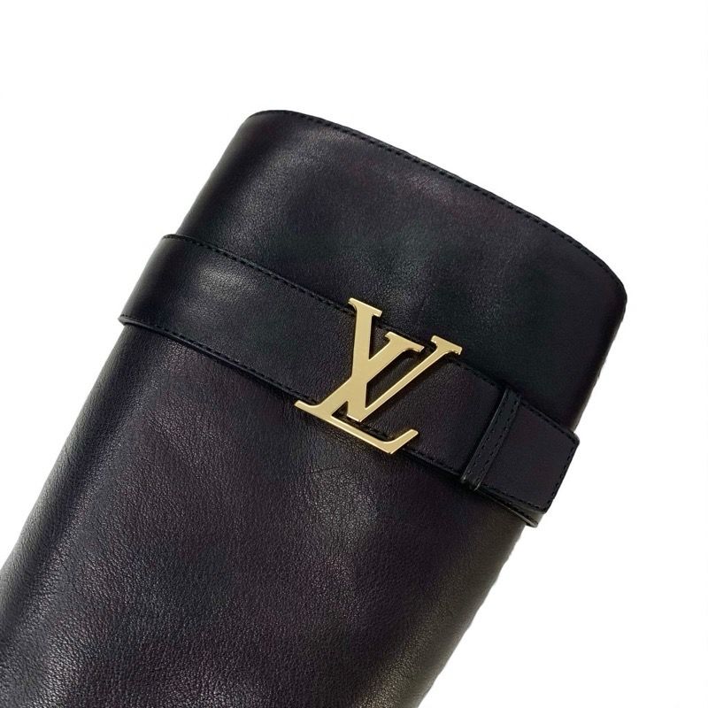 ルイヴィトン LOUIS VUITTON ブーツ ロングブーツ 靴 シューズ レザー