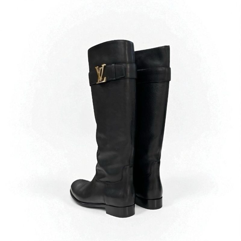 ルイヴィトン LOUIS VUITTON ブーツ ロングブーツ 靴 シューズ レザー
