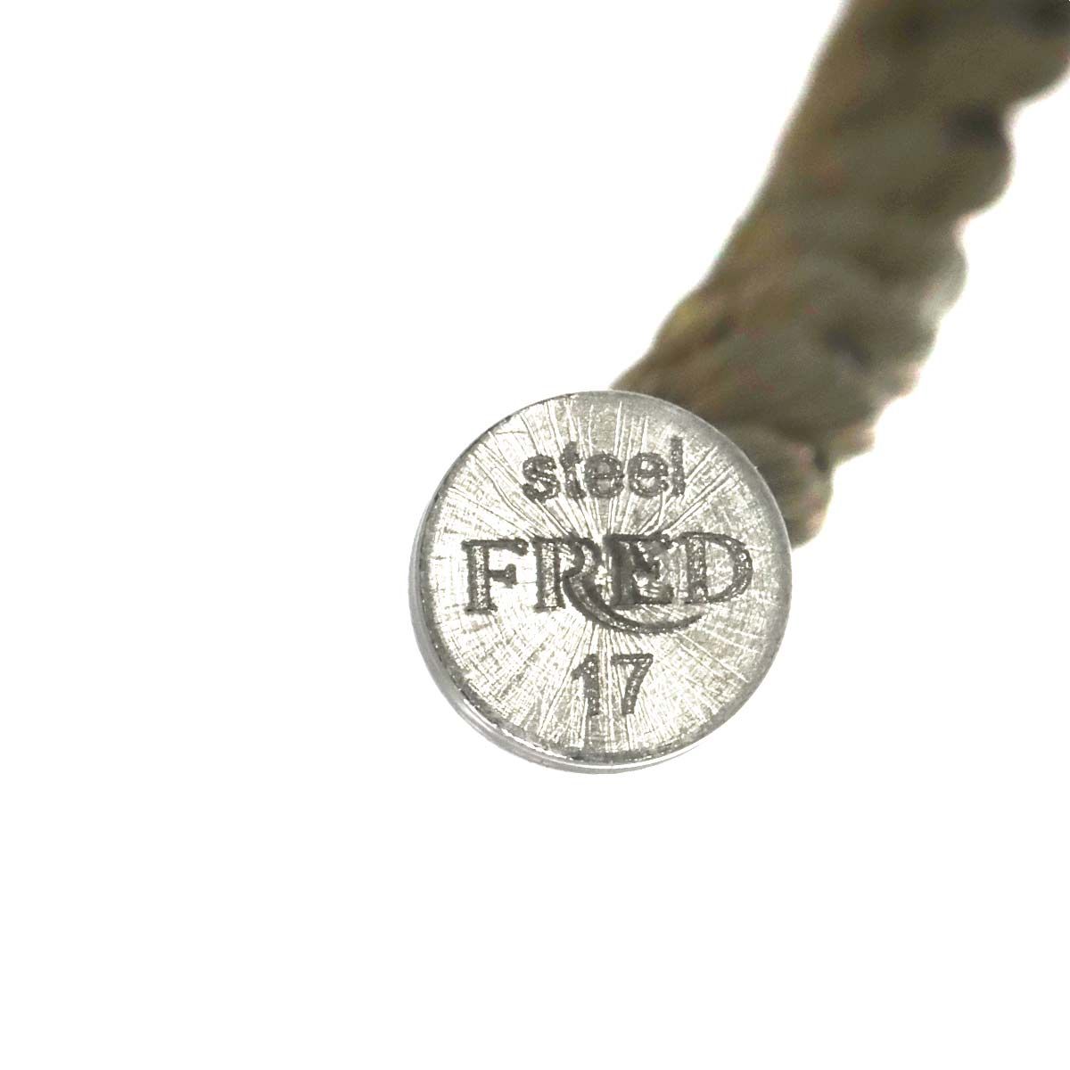 フレッド FRED フォース10 ブレスレット #17 ラージ LM K18 WG