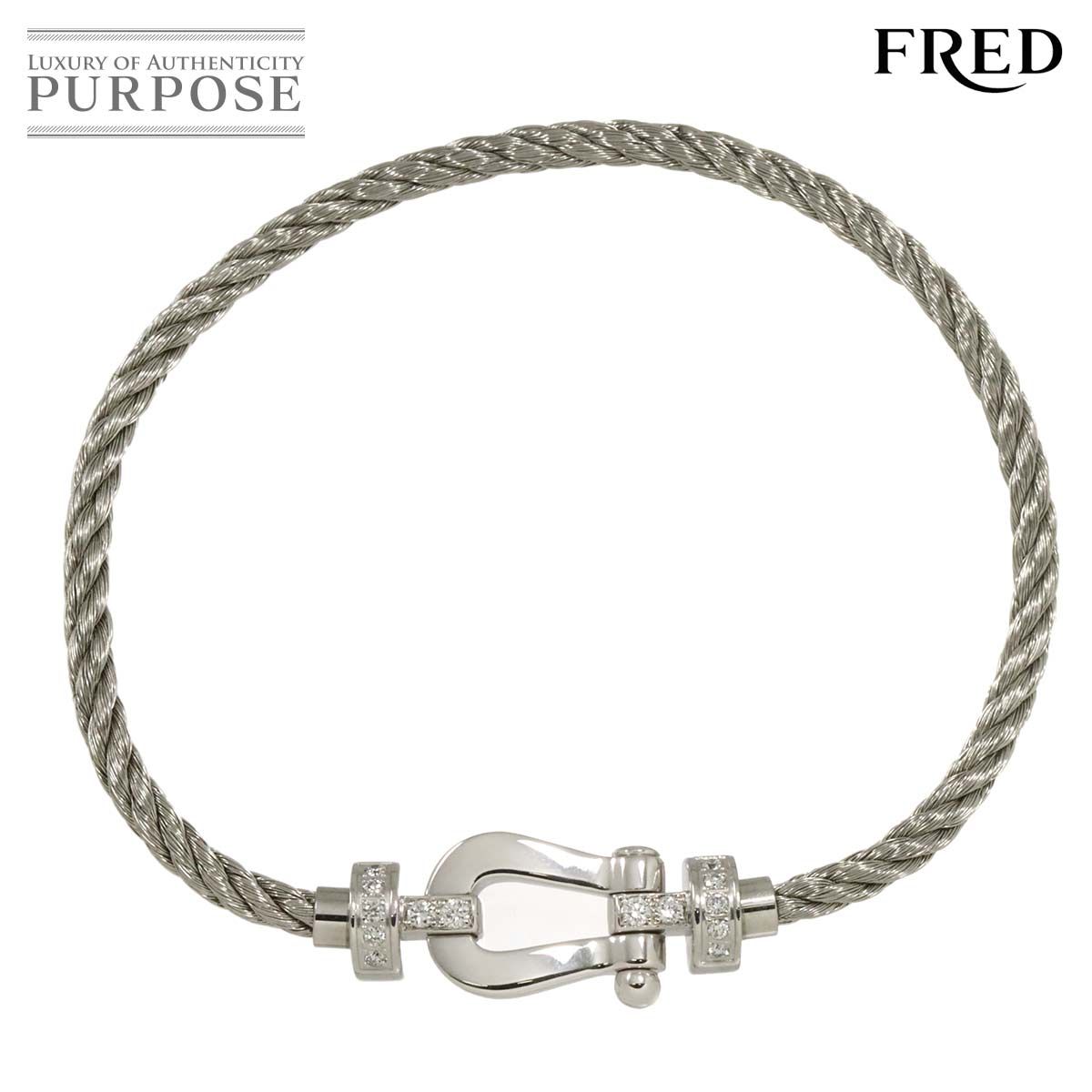 フレッド FRED フォース10 ミディアム MM #14 ハーフ ダイヤ