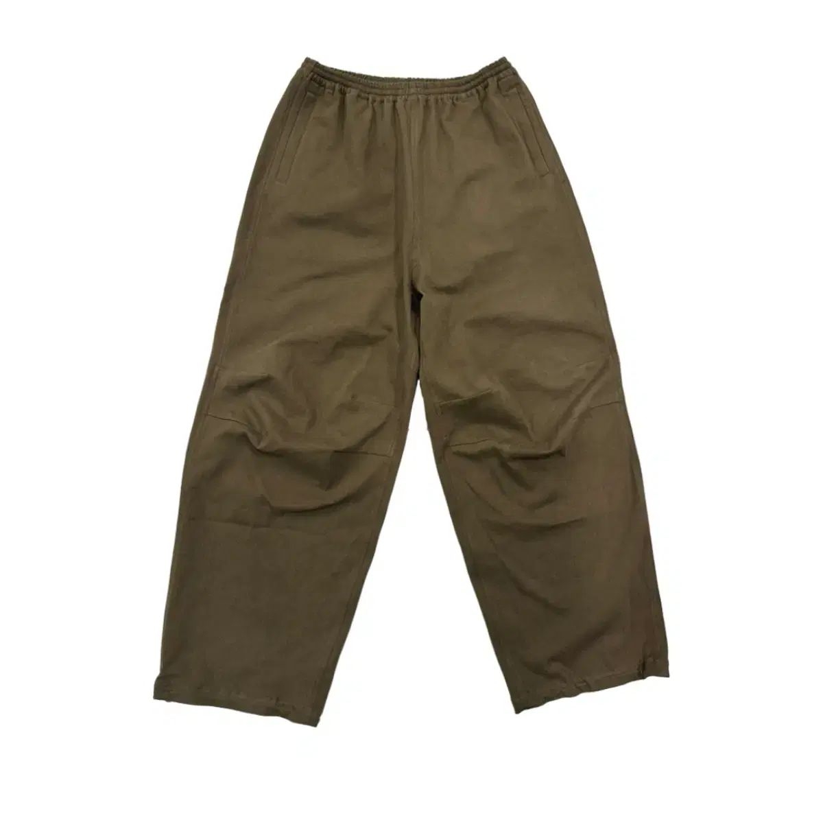 Nonnod モールスキン トラック パンツ カーキ ブラウン