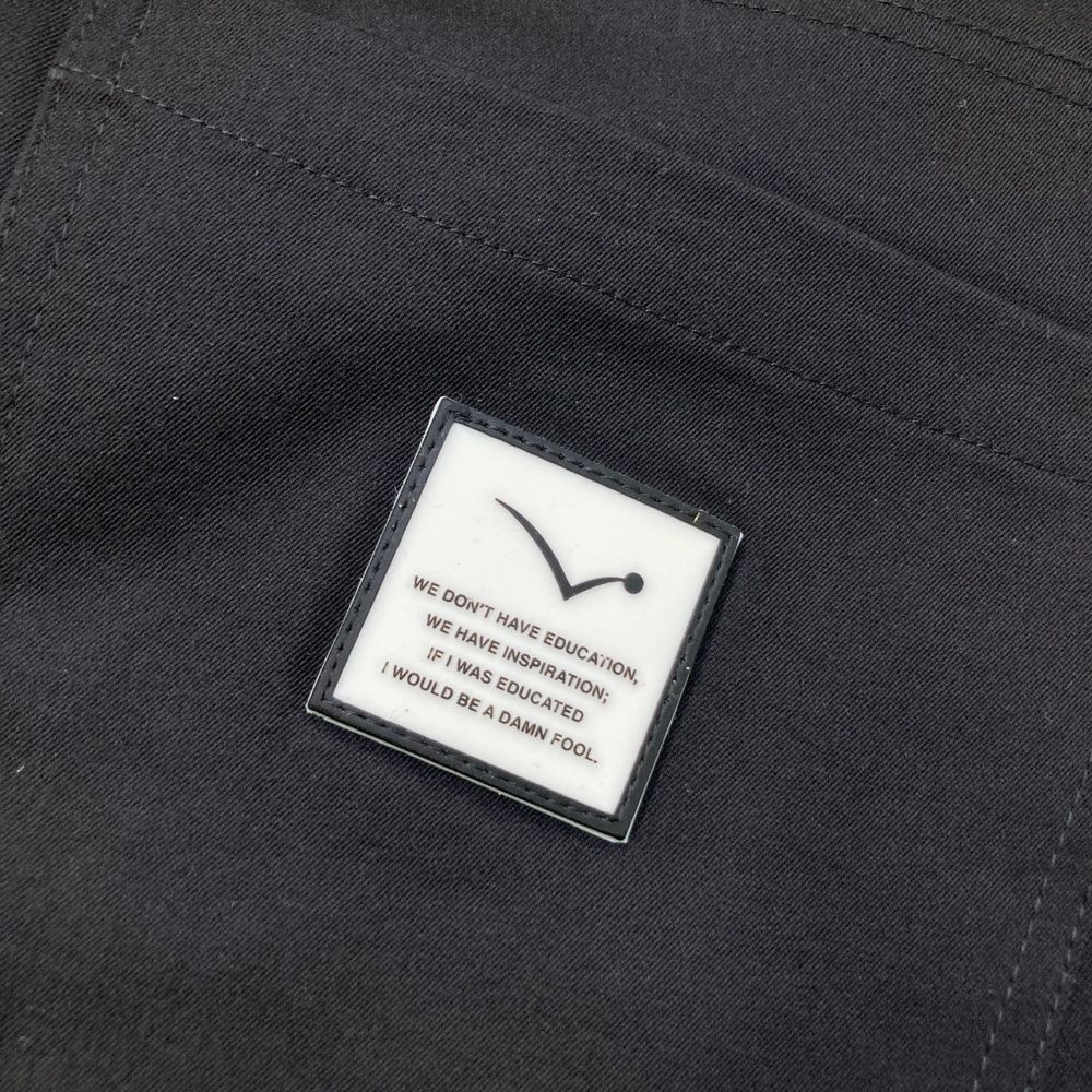 サイズ：5 RUSSELUNO ラッセルノ ロングパンツ サイドロゴ ブラック系