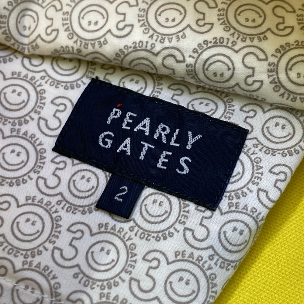 サイズ：2 PEARLY GATES パーリーゲイツ 30周年 スカート イエロー系
