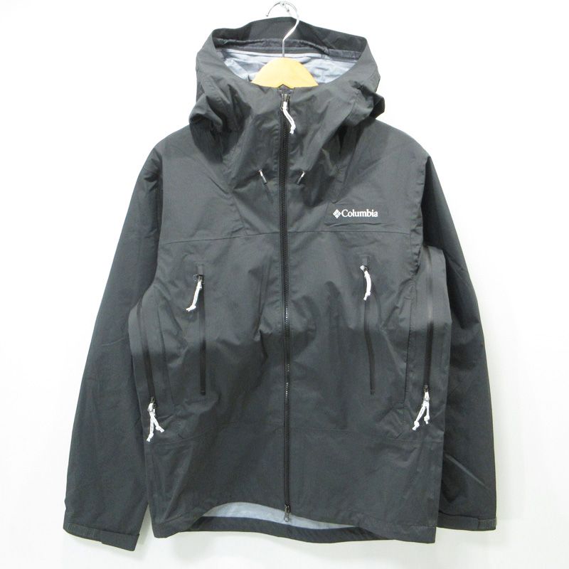 Columbia コロンビア Mountains Are Calling V Jacket マウンテンズアーコーリングVジャケット OMNI TECHロゴ刺繍マウンテンパーカー PM 0817 グレー Shark サイズ S 92