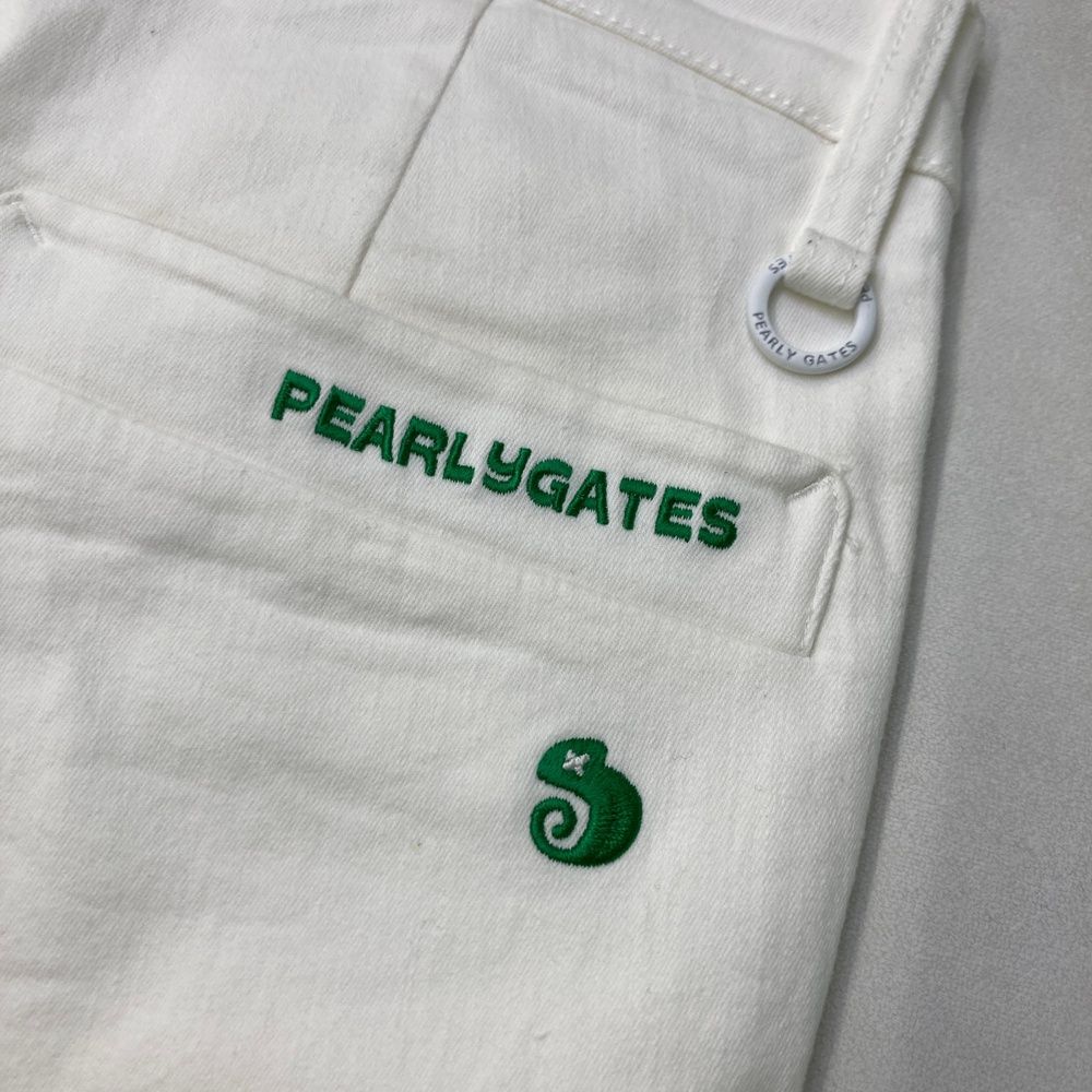 サイズ：0 PEARLY GATES パーリーゲイツ パンツ ホワイト系