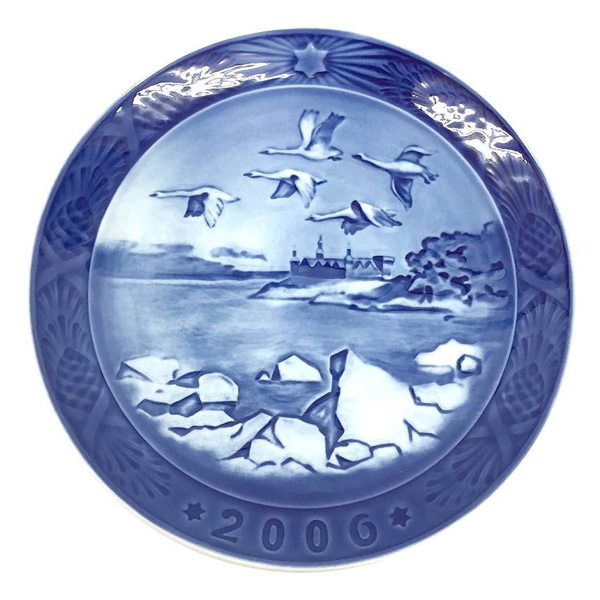 ロイヤルコペンハーゲン イヤープレート 2006年 aq12274 ロイヤルコペンハーゲン イヤープレート 2006年 Kronborg Castle